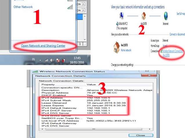 Cara Menghubungkan Mesin Fotocopy ke Windows Via Kabel LAN